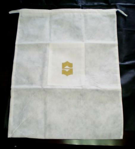 Hotel special white non-woven laundry bag