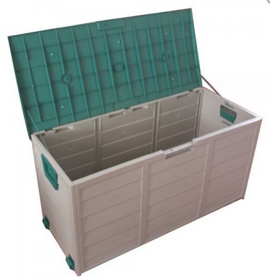 Garden Outdoor Plastic Storage Box Chest Shed Cushion Case With Garden Outdoor Plastic Storage Box Chest Shed Cushion Case With Wheels
