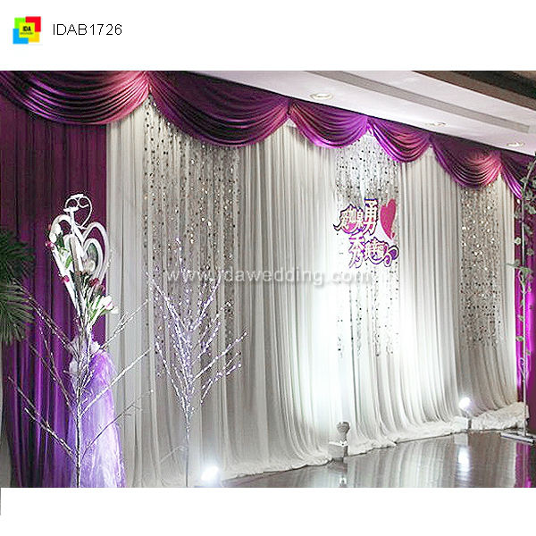 Shining Fantasy Starlight Wedding Prom Stage Decoration  