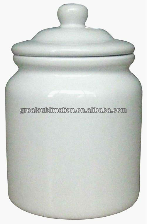 White Cookie Jars Iq01 Wendycorsistaubcommunity Famous White Ceramic Jar For Sublimation Honey Ml34