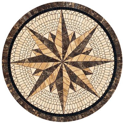 Natural Stone Tile Round Mosaic Medallion Floor Patterns Natural Stone Tile Round Mosaic Medallion Floor Patterns