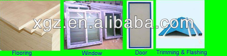 Flat roof low cost prefabricated house and wall panels