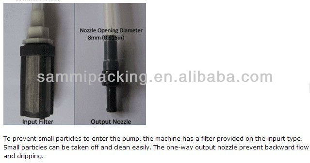 Guangdong factory product small dose convenient gfk-160 liquid filling machine with quantitative
