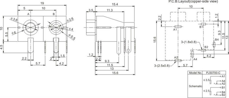Female Audio Jack Diagram Data Wiring Diagram