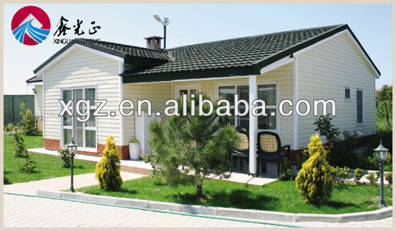 light steel modular low cost prefab house for construction project
