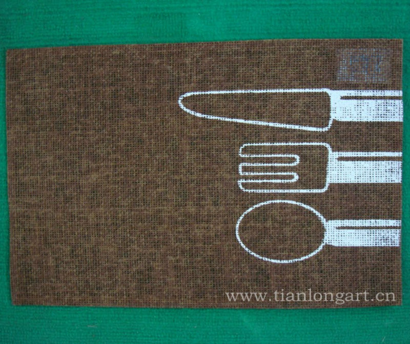 recycled wholesale cheap custom disposable paper placemat printing for tableware