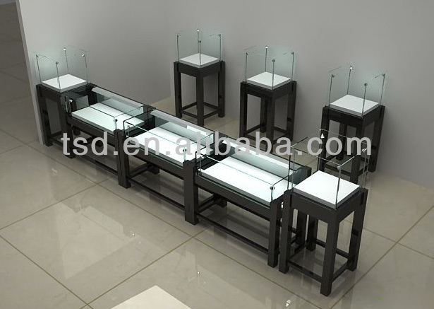 TSD W1313 Display Case Lighting Fixturesjewelry Store Showcase Manufacturer Custom Wood Glass TSD W1313 Display Case Lighting Fixturesjewelry Store Showcase Manufacturer Custom Wood Glass