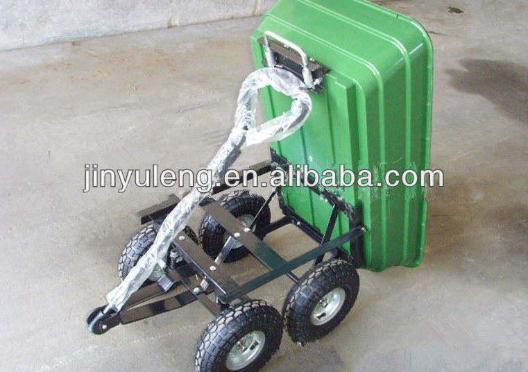 mini cheap dumper tool cart tip lorry tilting cart wheelbarrow folding wagon garden tool cart