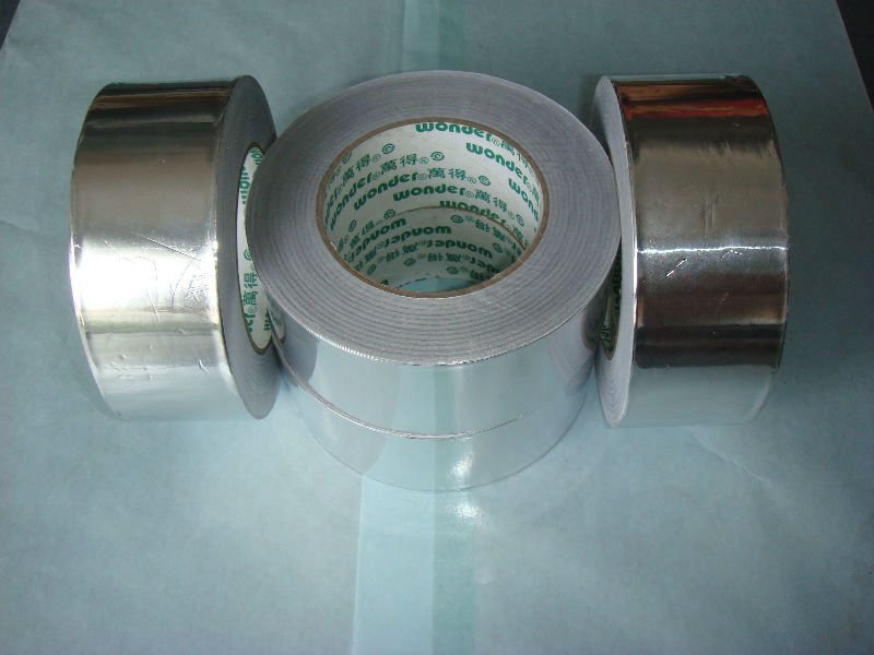 Aluminum Foil Insulation Silver Tape Duct HVAC Aluminium foil tape