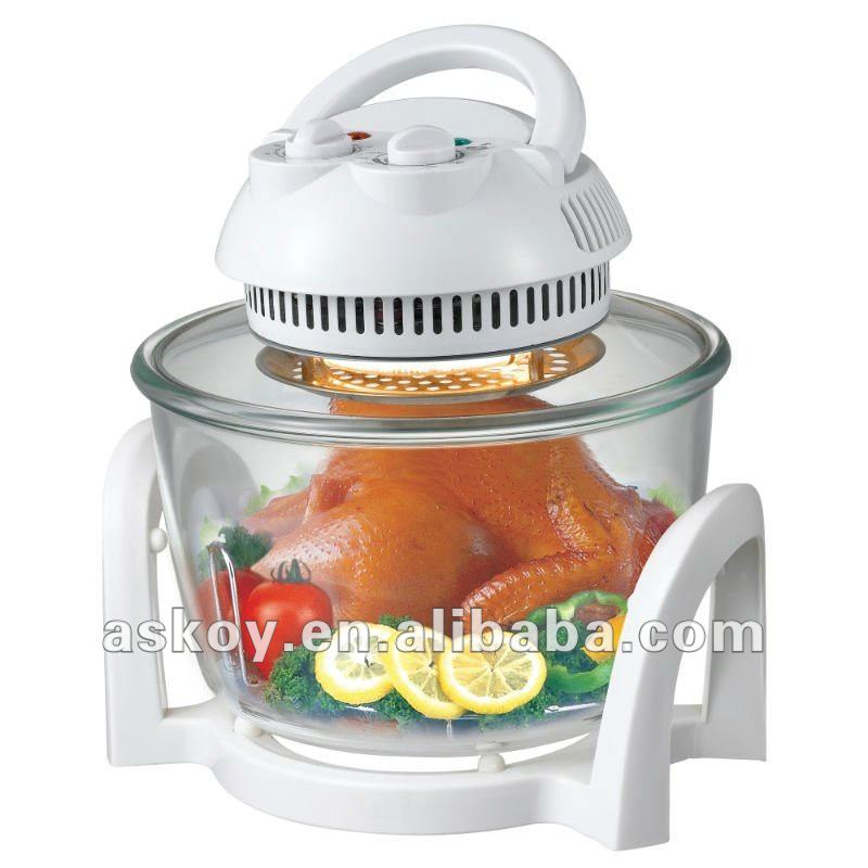 110v 700800w 7l Tempered Glass Easy Cook Turbo Convection Oven As Seen