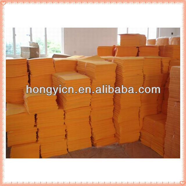 Needle Punched Nonwoven Fabric Super Absorbent Orange ...