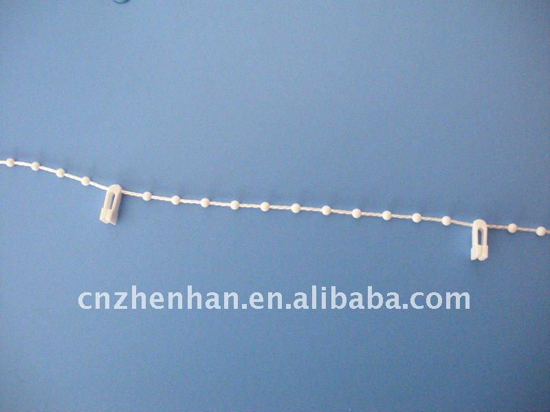 Vertical Blind Chainbottom Chain 100mm Pitch Between Two Clips=110.8mm