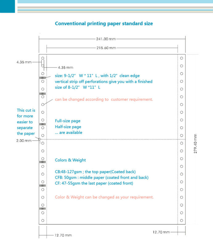 ncr computer stationery paper pattern buy stationery a4 paper standard computer paper size