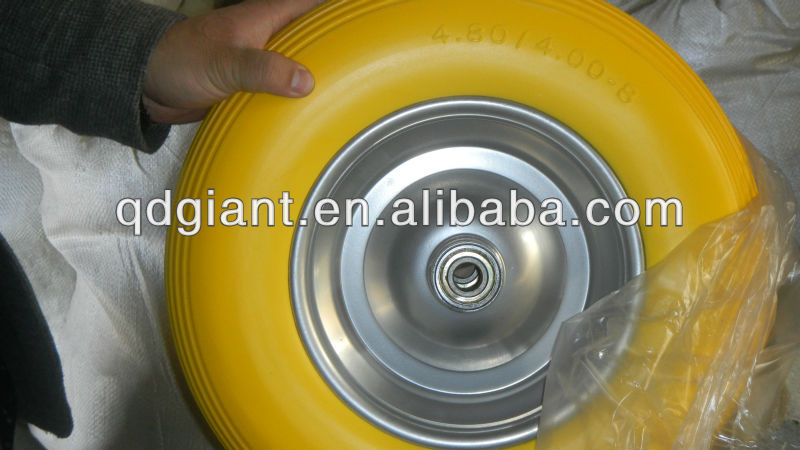 Tubeless PU Foam Wheel 4.00-8