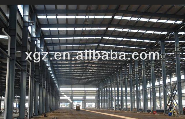 Steel structural dairy farm shed