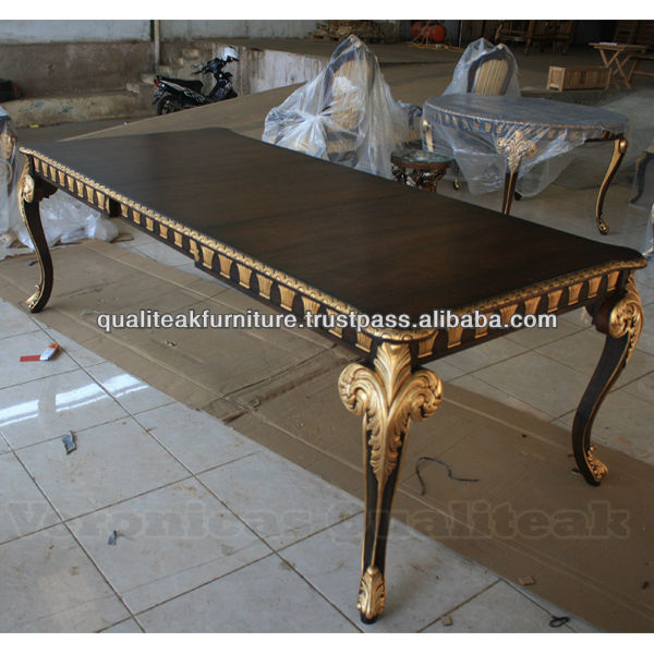 Antique Victorian Dining Table With Gold Leaf Finish On Carving Detail Carved Mahogany Product Antique Victorian Dining Table With Gold Leaf Finish On Carving Detail Carved Mahogany Product