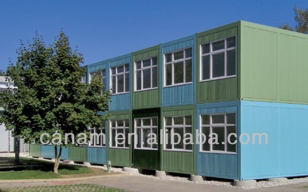 CANAM-new design steel section modern premade container house for sale