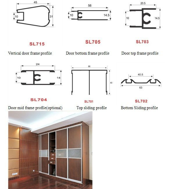  Aluminium  Track Untuk Lemari Pintu  Geser Buy Aluminium  