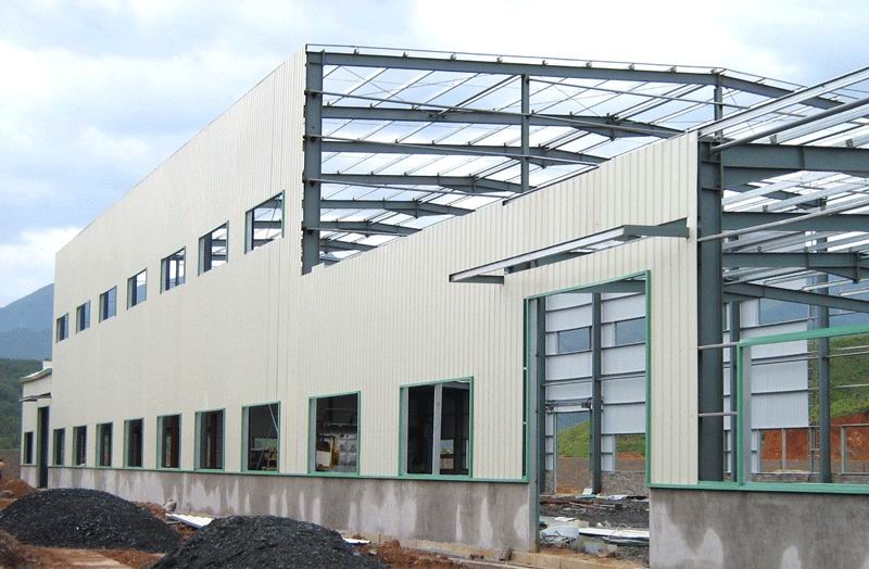 Prefabricated Movable Steel Structure Warehouse Shed