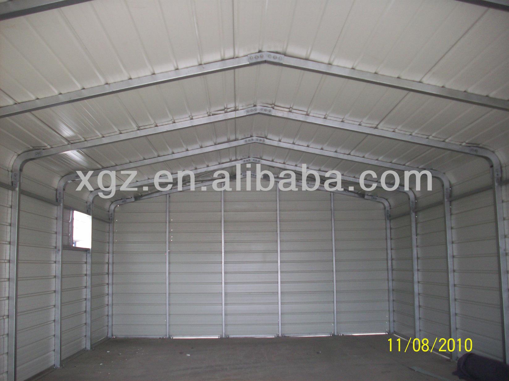 prefab steel building of garage