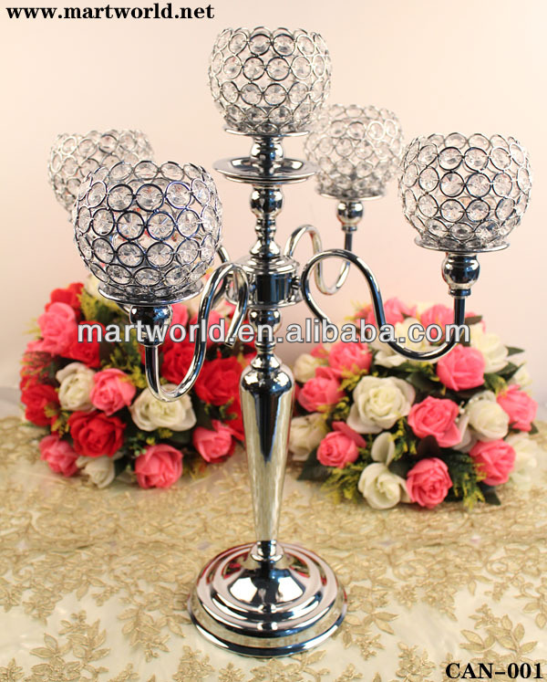2019 Tall Candelabra For Wedding Crystal Candelabra Wedding