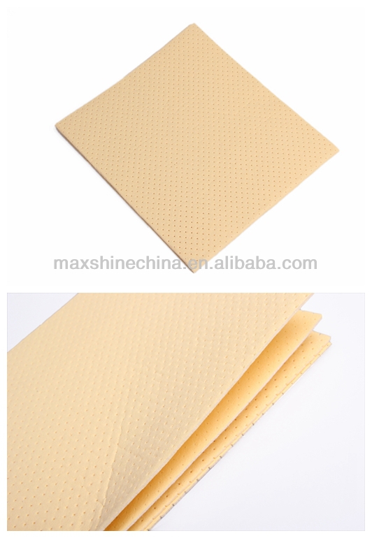 Perforated Synthetic Chamois Cloth Mcirofiber Sythetic Chamois Pva Car
