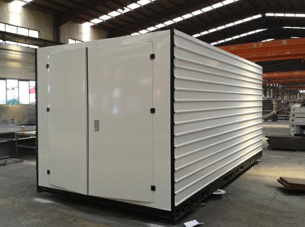 prefabricated folding container house exported australia