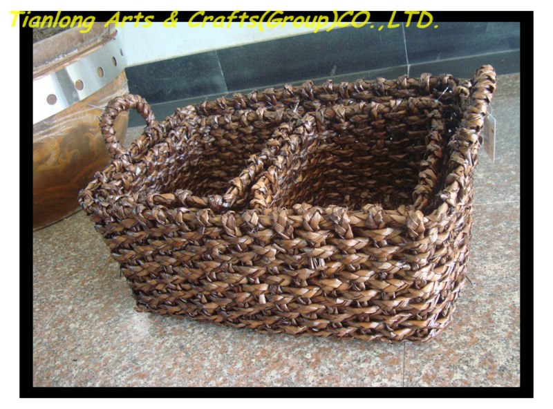 100% pure manual straw stock basket
