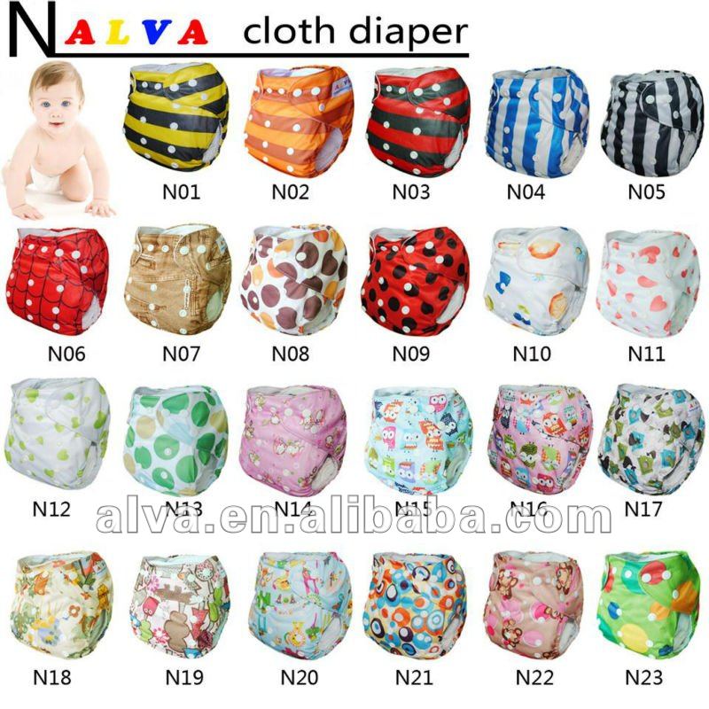 Alva Cloth Nappy Reusable Baby Cloth 