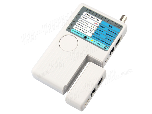 Rj45 Rj11 Rj12 Bnc Usb Network Cable Continuity Tester ... network wiring instructions for rj11 and rj45 