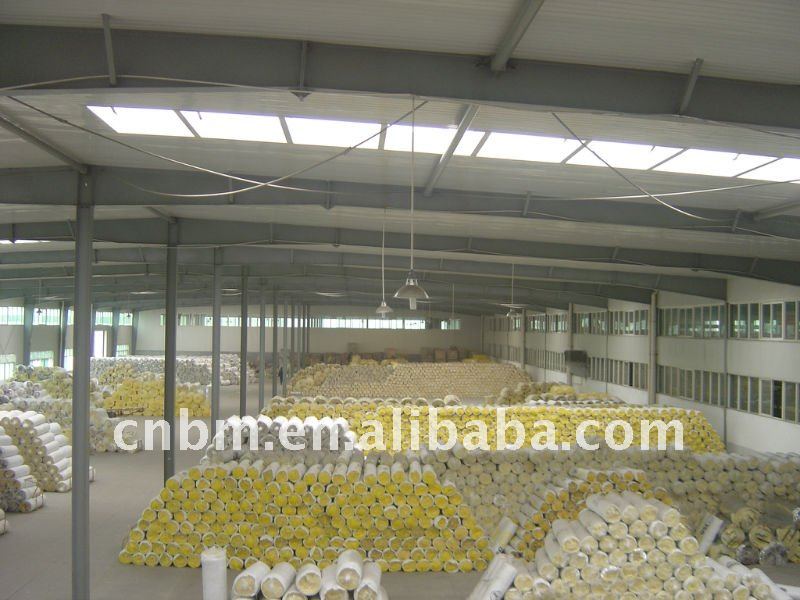 Glass Wool balnket faced with aluminum