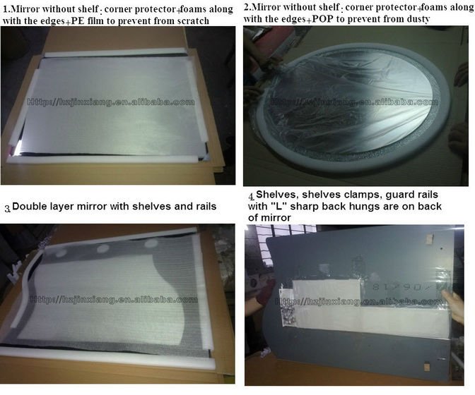 Cuarto De Baño Espejo Con Estante - Buy Cuarto De Baño Espejo Product