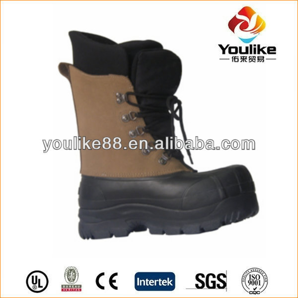 Winter Snow Boots Shoes Black/gray 