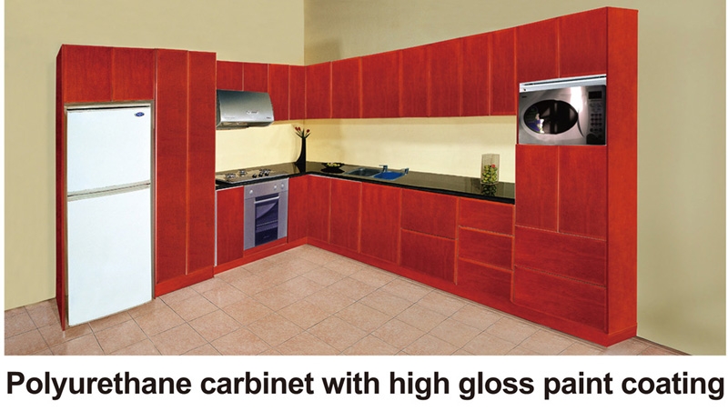 Polyurethane Kitchen Cabinets