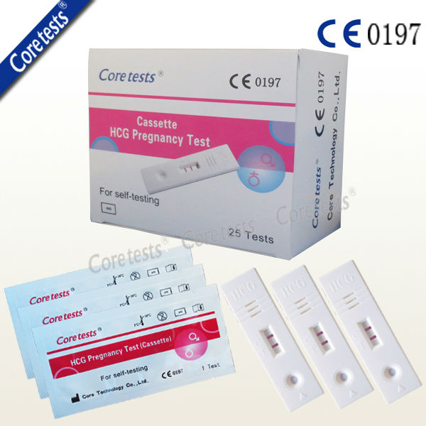 strip test pregnancy efficiency Hcg Norm Kit Iso Marked Under Ce Test 13485:2012 Pregnancy