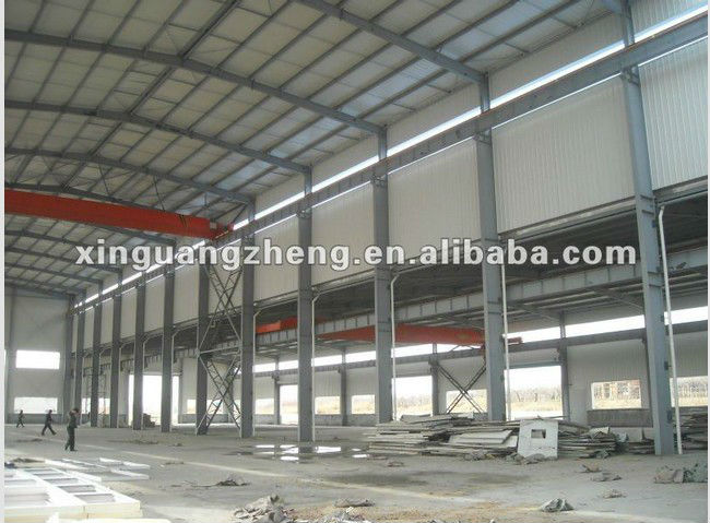 high strength, stiffness toughness Steel structure frame warehouse prefabricated building hangar shed