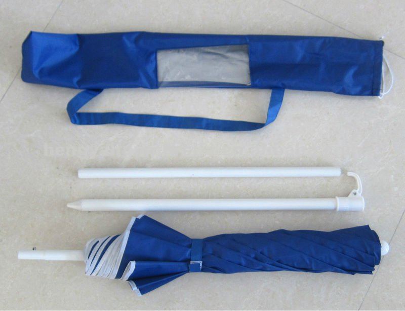 Diameter 180cm Silver Coating Folding Beach Umbrella View Diameter 180cm Silver Coating Folding Beach Umbrella
