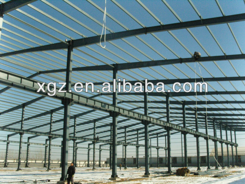 prefabricated low cost lightweight steel-frame garage