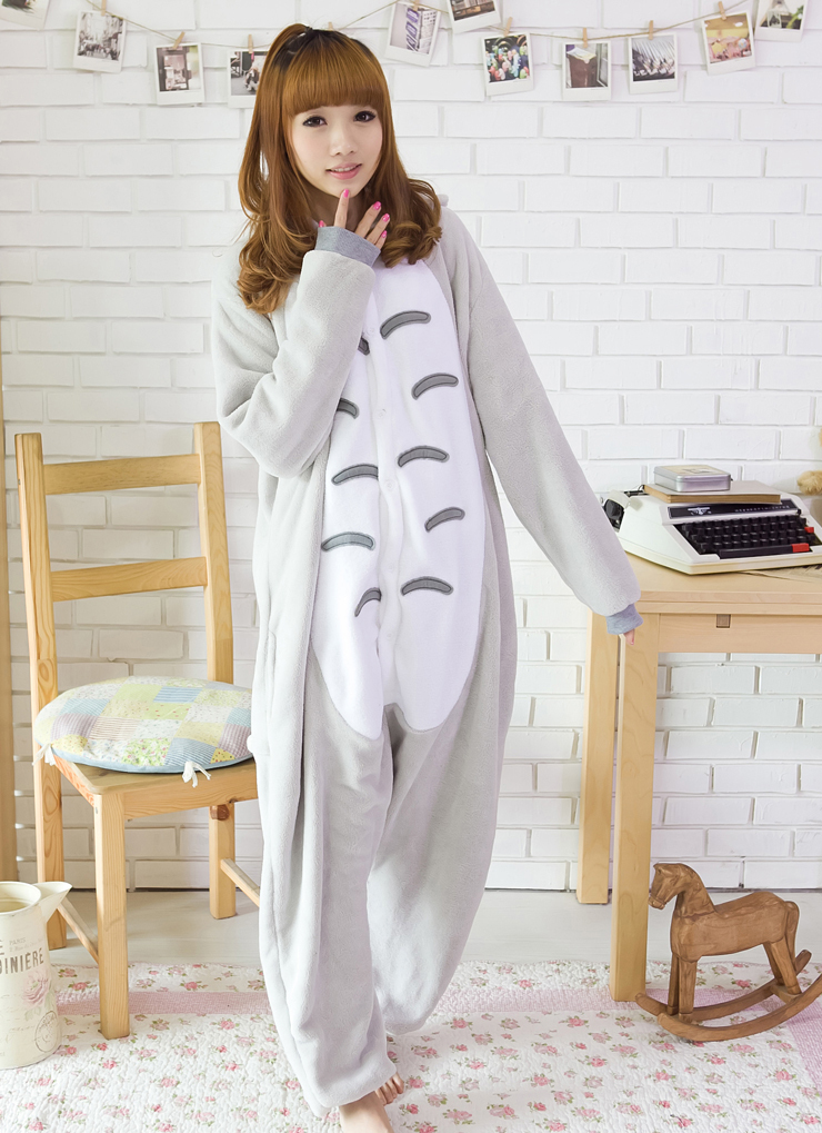 Adult Totoro Women Pajamas Sets Winter Flannel Cute Animal Pajamas Cartoon Cosplay Onesies Costume Halloween Couple Sleepwear-cosplay costume-costumes for halloween-totoro cosplay - AliExpress - 웹