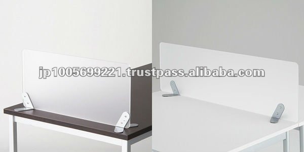 Japanese High Quality Office Furniture Acrylic Partition Desk