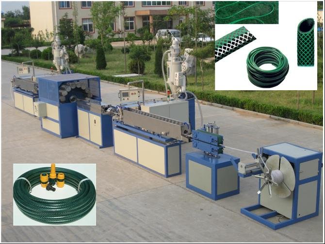 PVC braided Hose plant plastic machine