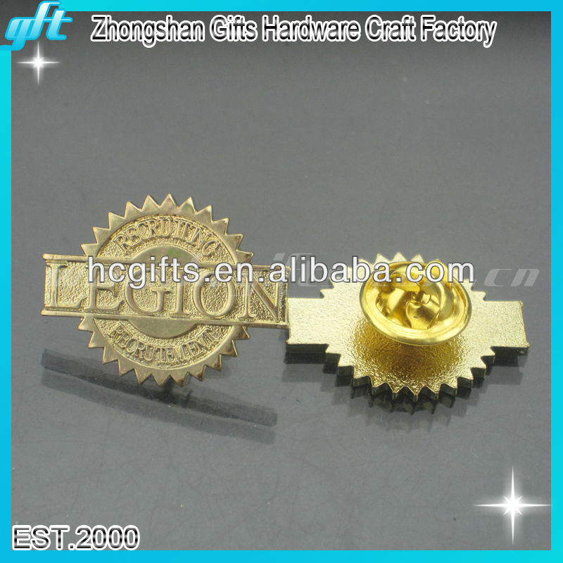 2013 Metal Bronze Custom Lapel Pin/with Custom Design High Quality