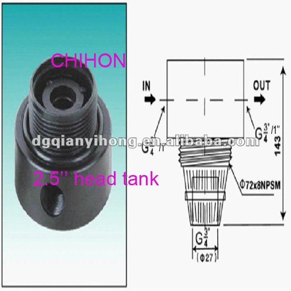 2.5'' Tank Head For Water Treatment System/ Equipment Components For Water Treatment Buy Abs 2