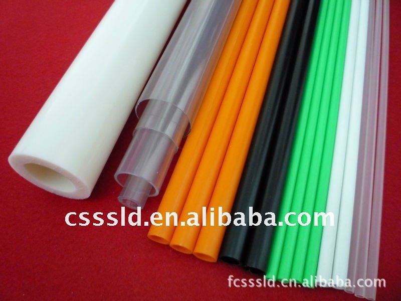 PVC tube custom size Clear PVC PC or PMMA Extruded Small size Tube Packing Profile