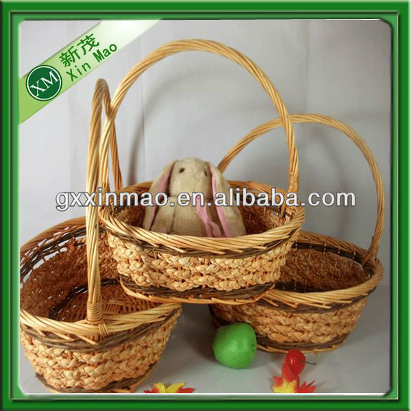 Woven Water Hyacinth Empty Fruit Basket Wholesale Buy Empty Fruit