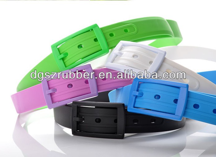 Fashion eco-friendly belt silicone for men