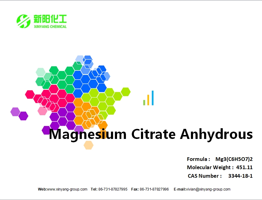 Tri Magnesium Citrate Anhydours + Nonahydrate