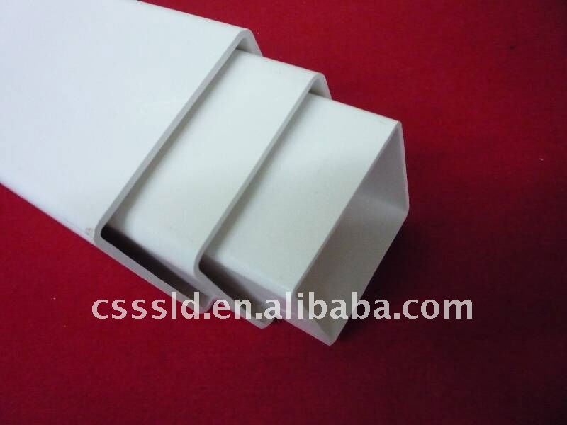 PVC tube custom size Clear PVC PC or PMMA Extruded Small size Tube Packing Profile