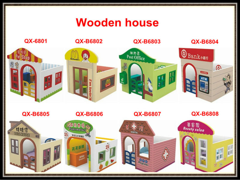 indoor wooden playhouse
