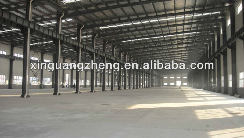 high strength, stiffness toughness Steel structure frame warehouse prefabricated building hangar shed